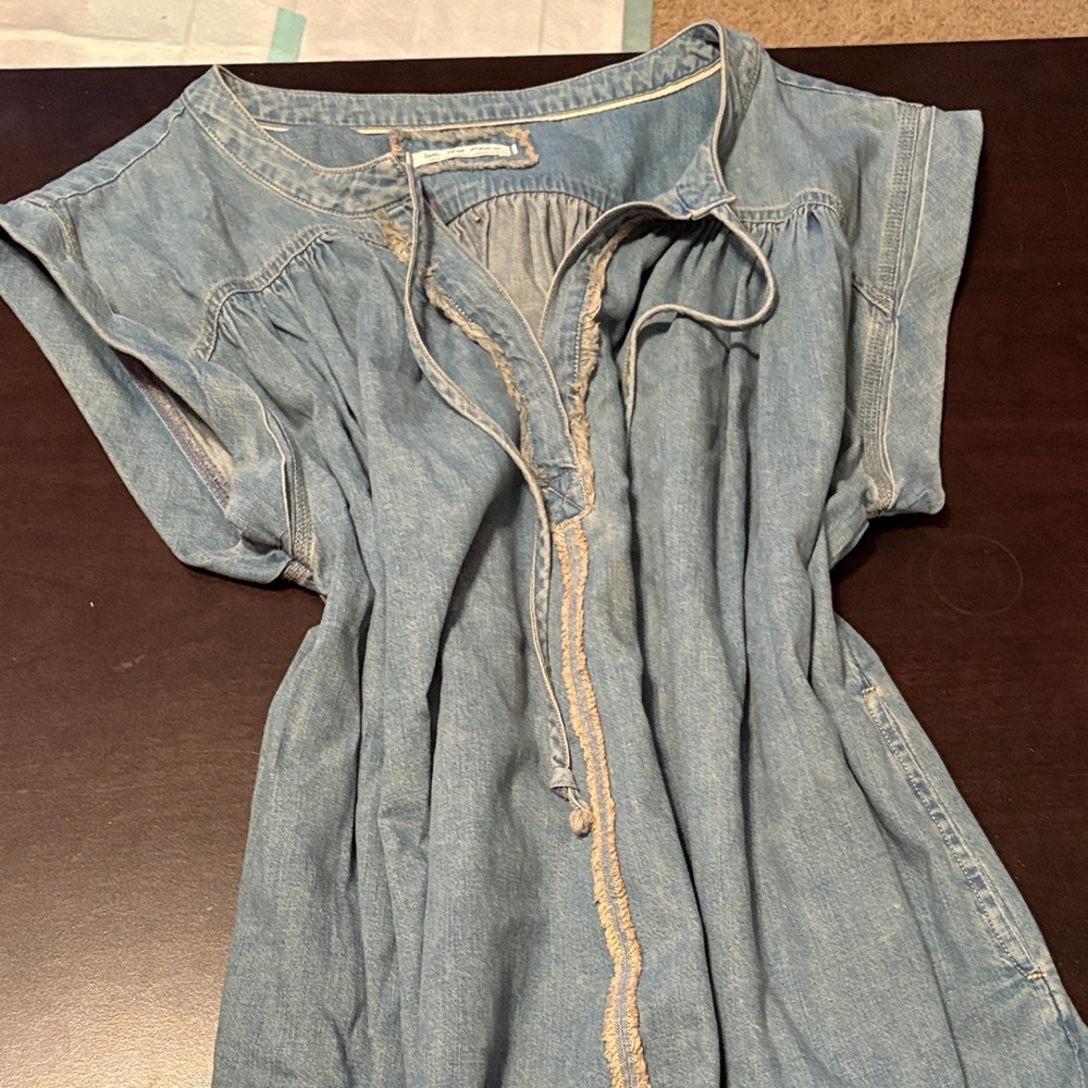 Free People Denim Top